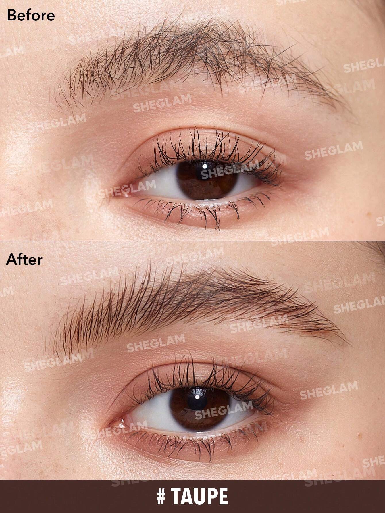 Gel para cejas con color