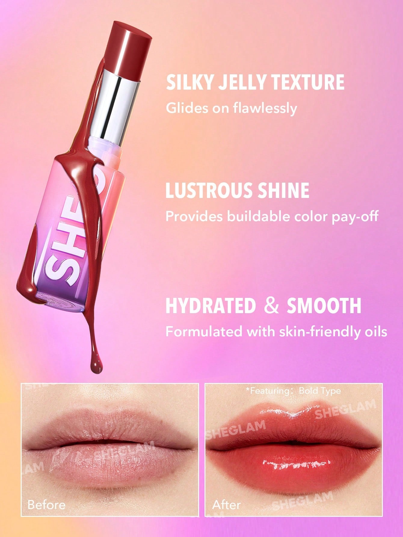 Labial brillante sheglam