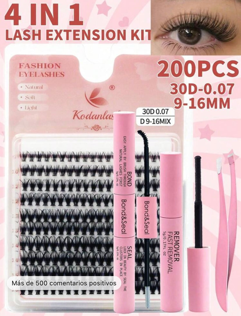💁♀️ Kit Extensiones de Pestañas PREMIUM