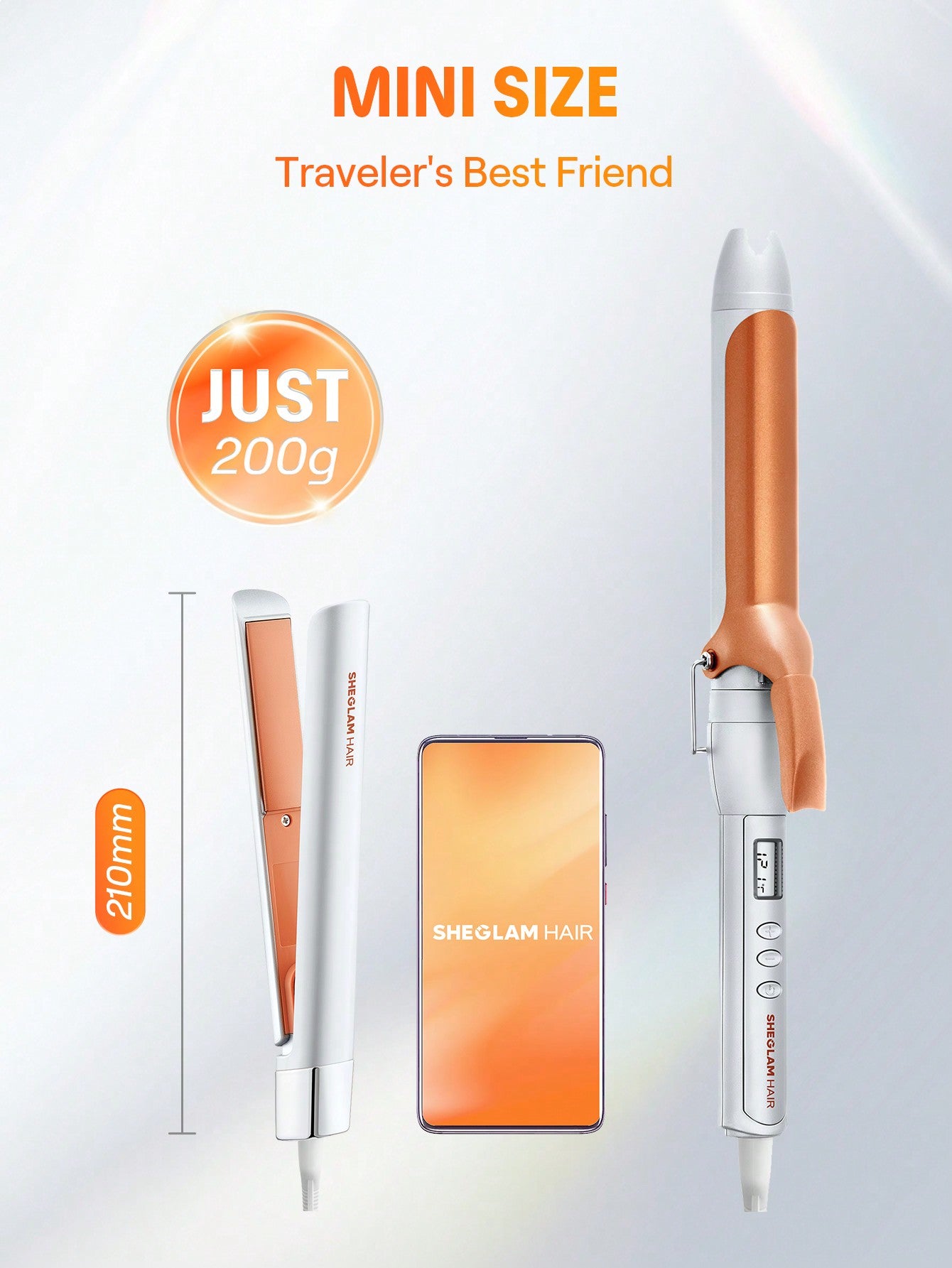 Plancha Sheglam travel size