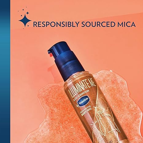 Vaseline Illuminate Me Shimmering Body Oil