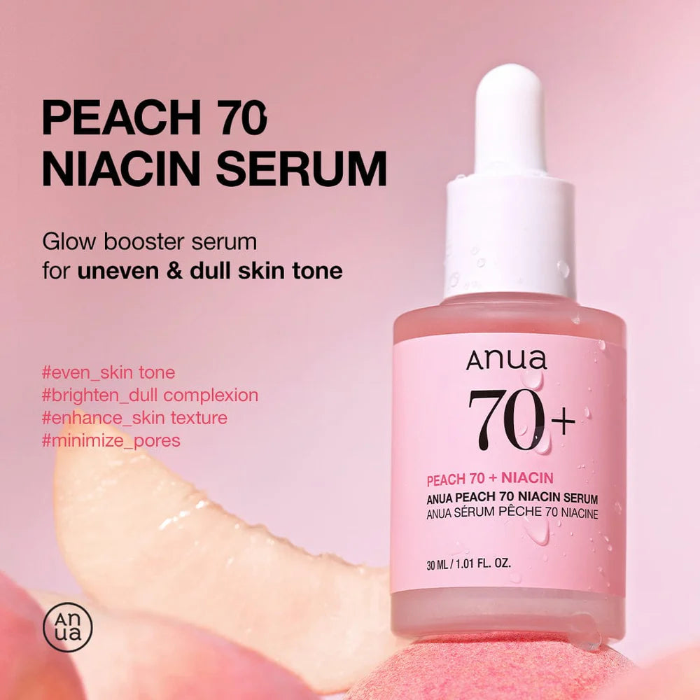 Sérum Iluminador Peach 70% + Niacinamida – 30ml