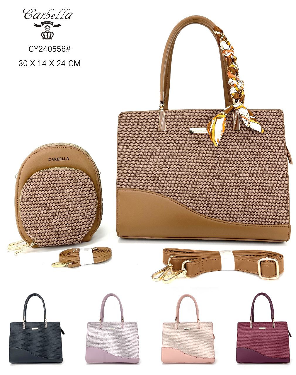 Cartera Dúo Elegancia Rústica – Edición Premium
