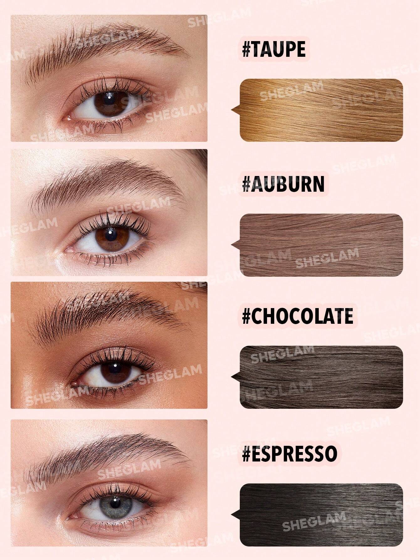 Gel para cejas con color