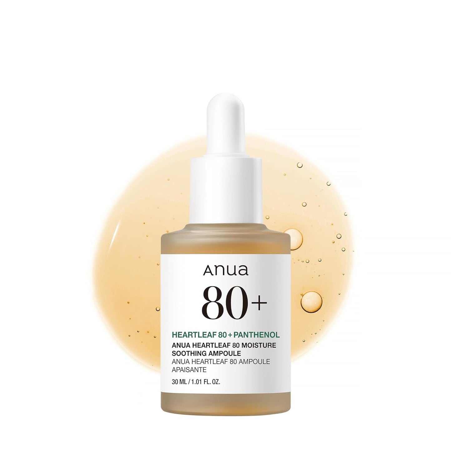 ANUA Heartleaf 80% + Panthenol Soothing Ampoule