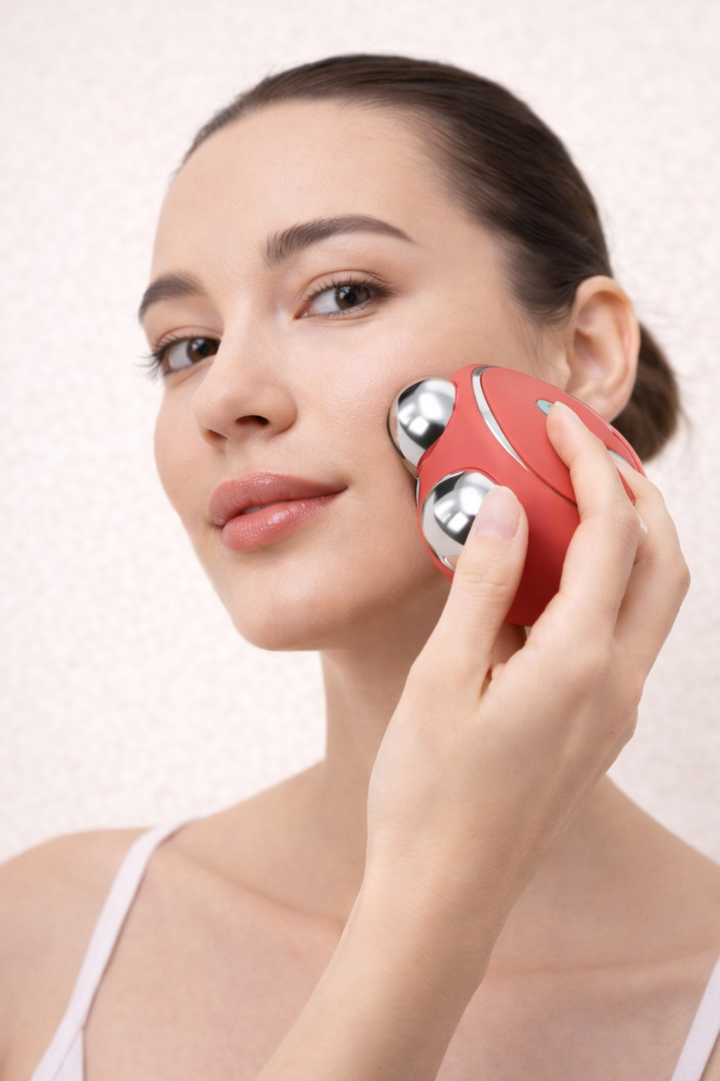 💖 Masajeador Facial Corazón – Reafirma, Relaja y Revitaliza tu Piel
