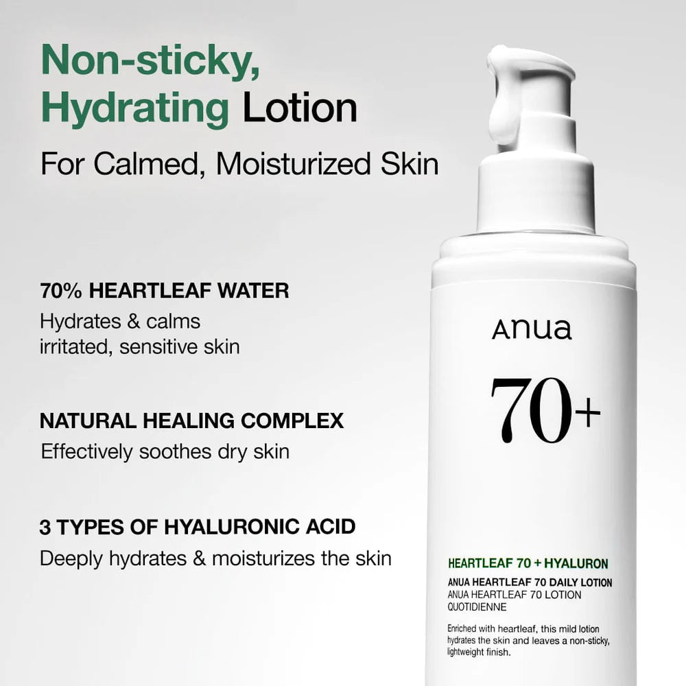 💚 Heartleaf 70 Daily Lotion – ANUA