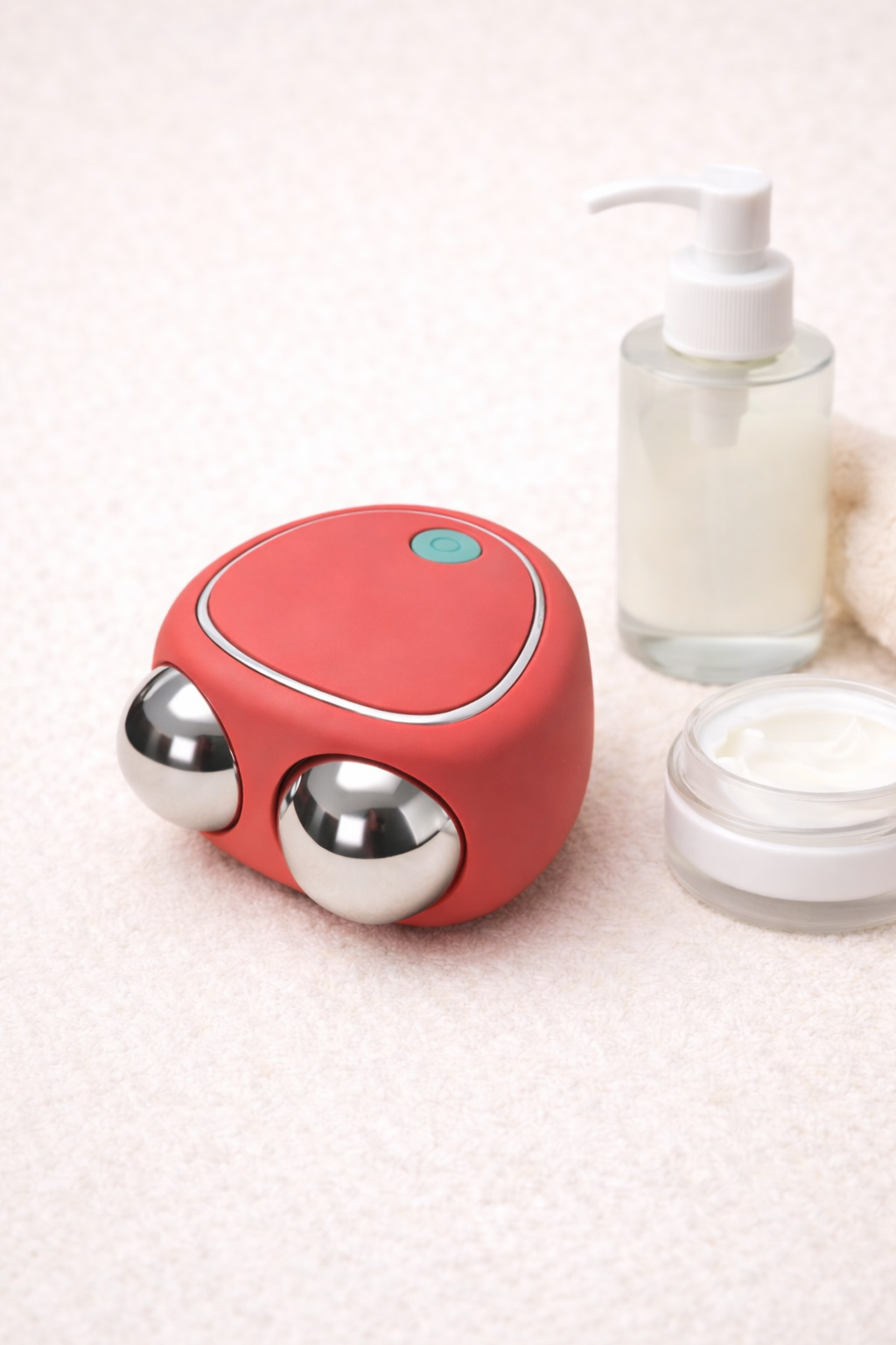 💖 Masajeador Facial Corazón – Reafirma, Relaja y Revitaliza tu Piel