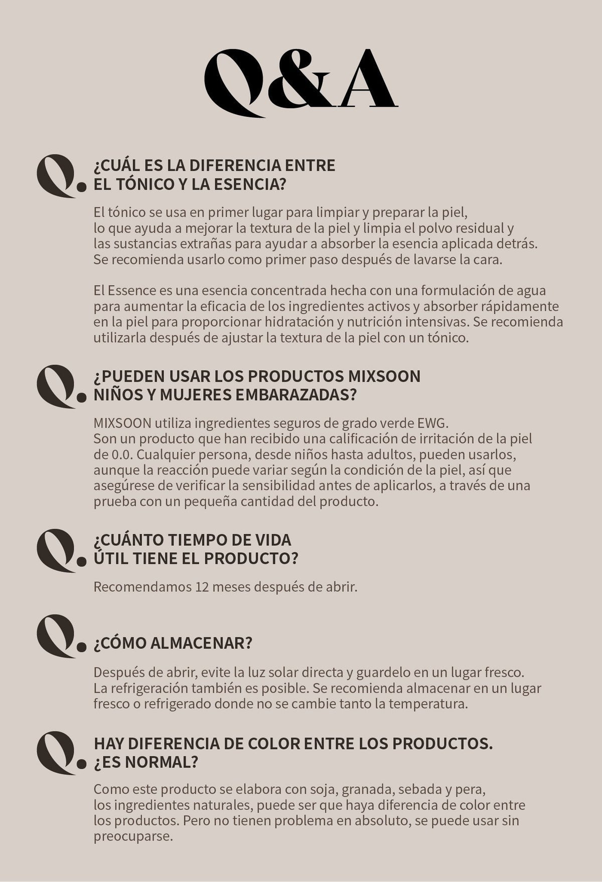 Mixsoon Bean Essence